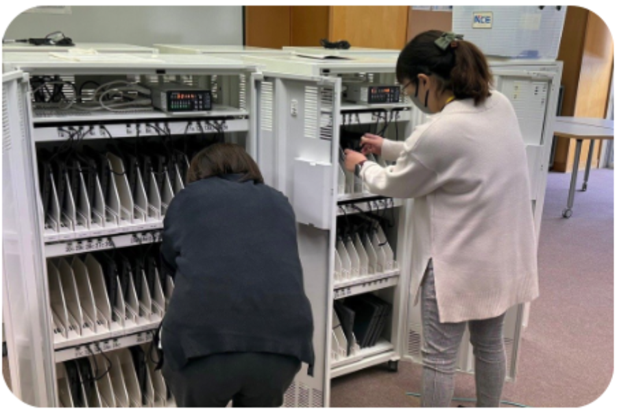 ICT環境整備の様子